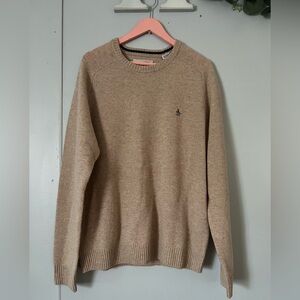 Original Penguin Tan Crewneck Sweater